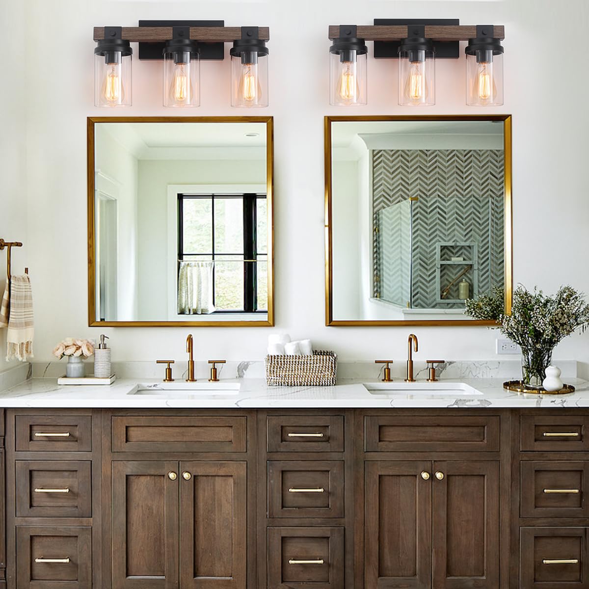 Reemplazo de pantalla de vidrio transparente, pantalla de vidrio cilíndrica, elegante pantalla de vidrio transparente para accesorios de luz, apliques de pared, luz de baño, lámpara de araña, luz 3