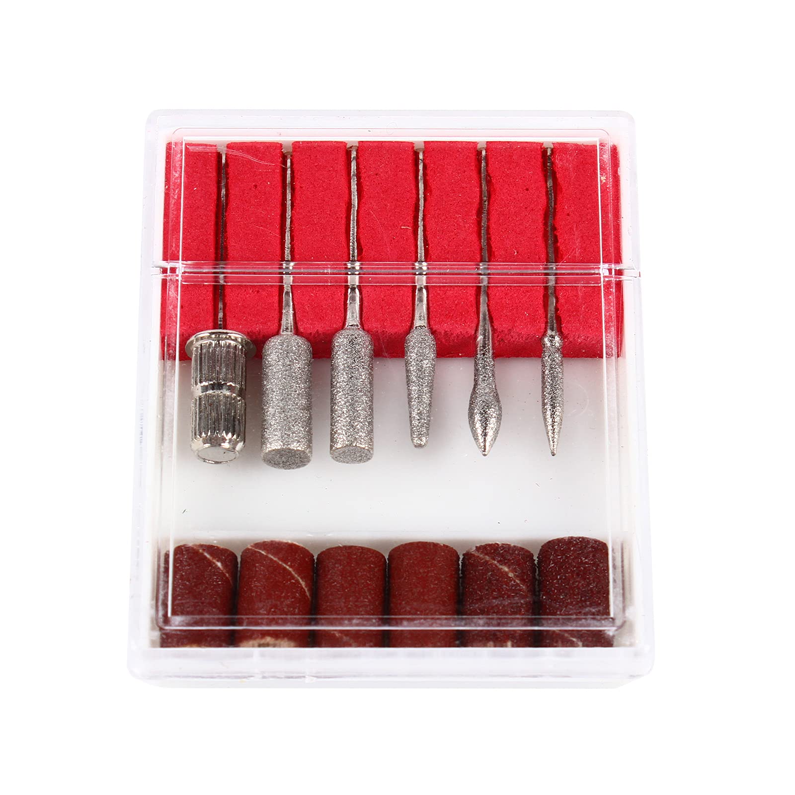 Elektrische Nagelmaschine 140W Nagelfräser 35,000rpm Nagelmaschine mit Staubabsaugung & 6 Schleifköpfe, Nagelfeile 29.5*23*10cm Professionelle Fräser für Nagelsalon und Heimgebrauch, Weiß