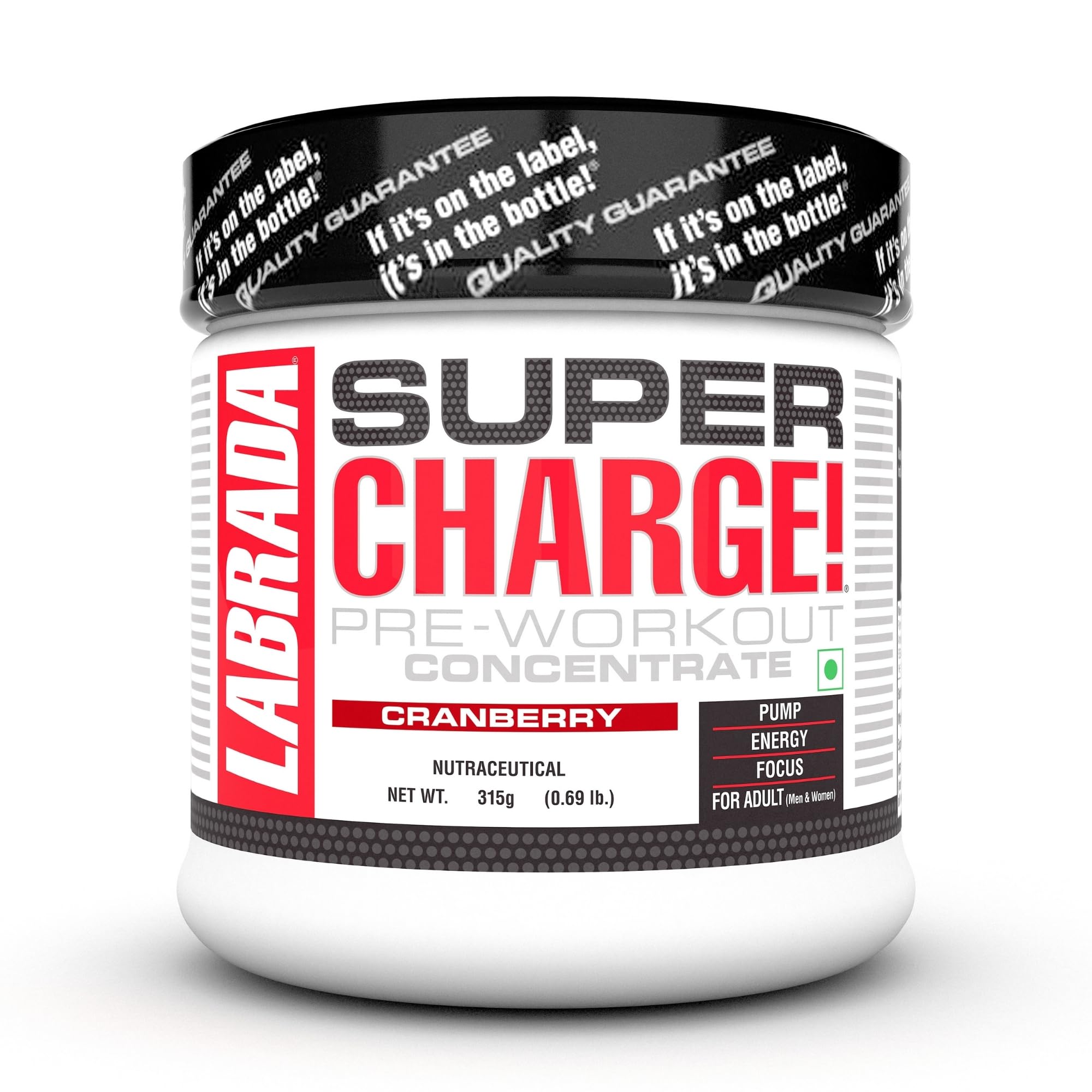 Labrada Super Charge Pre Workout Supplement for Men & Women | Energy, Focus & Muscle Pump Support | Orange Flavour | 150g — Amazon image 13
