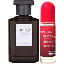 Fine'ry &amp; STRING THEORY Vanilla Gourmand Perfume and Pheromone Roll On Perfume Oil Bundle for Women - Spicy &amp; Sweet