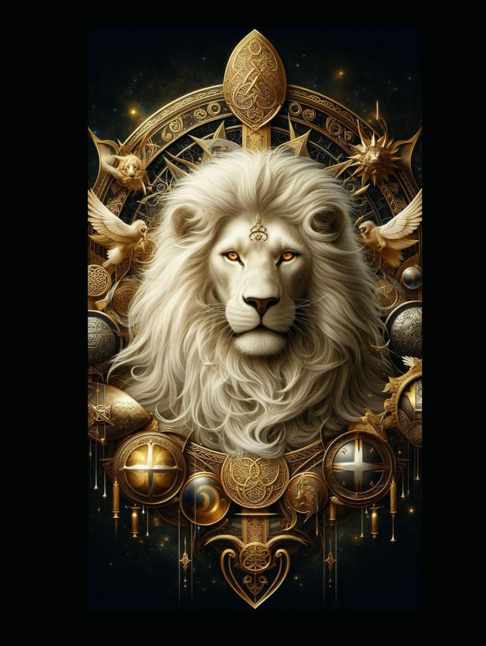 Royal White Lion: Tarot Path cards