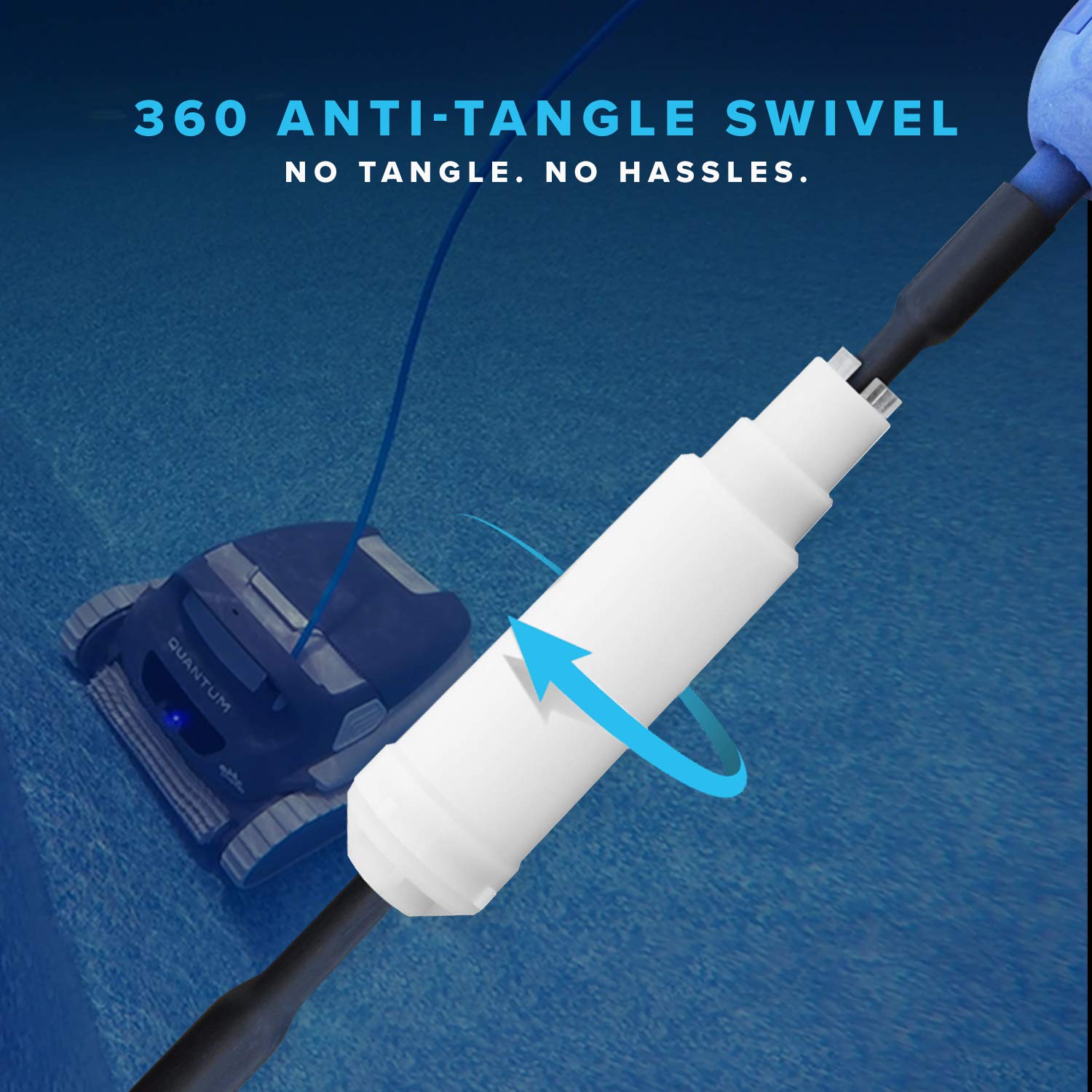 DOLPHIN Quantum Automatic Robotic Pool Cleaner with ExtraLarge Filter