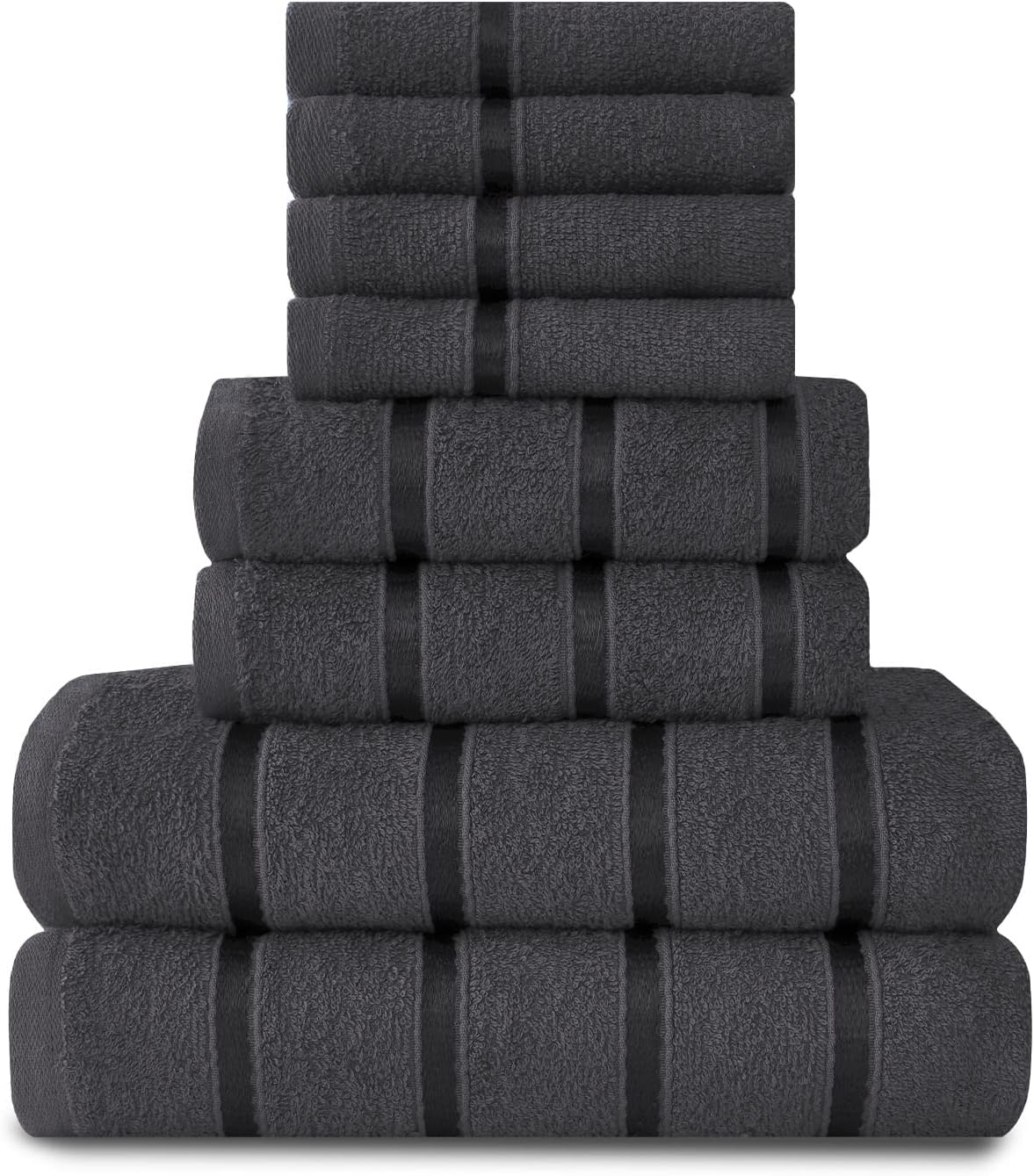 GC GAVENO CAVAILIA Super Soft Towel Bale Set 8 Piece Egyptian Cotton