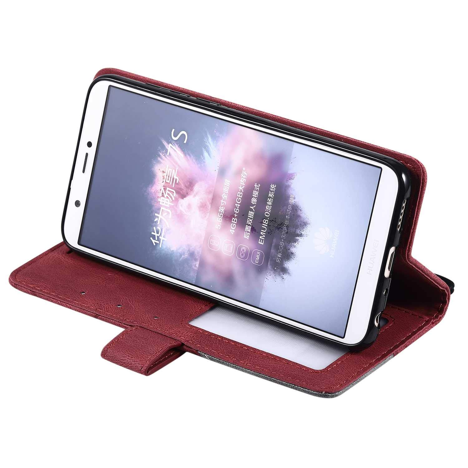 Para Huawei Honor 9 Lite 360 Suporte De Metal Magnético de Sucção