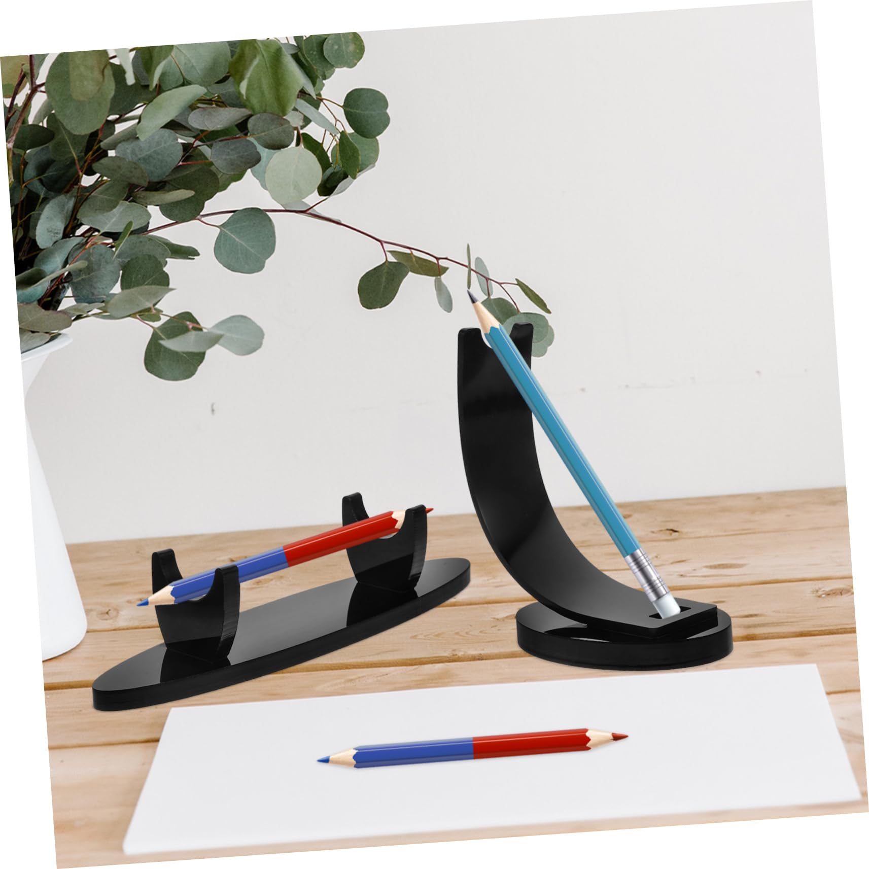 NUOBESTY 10stücke Teiliges Stifthalter-display Für Kugelschreiber Und Makeup-pinsel Stabiler Und Eleganter Organizer Für Schreibtisch Und Kosmetikablage