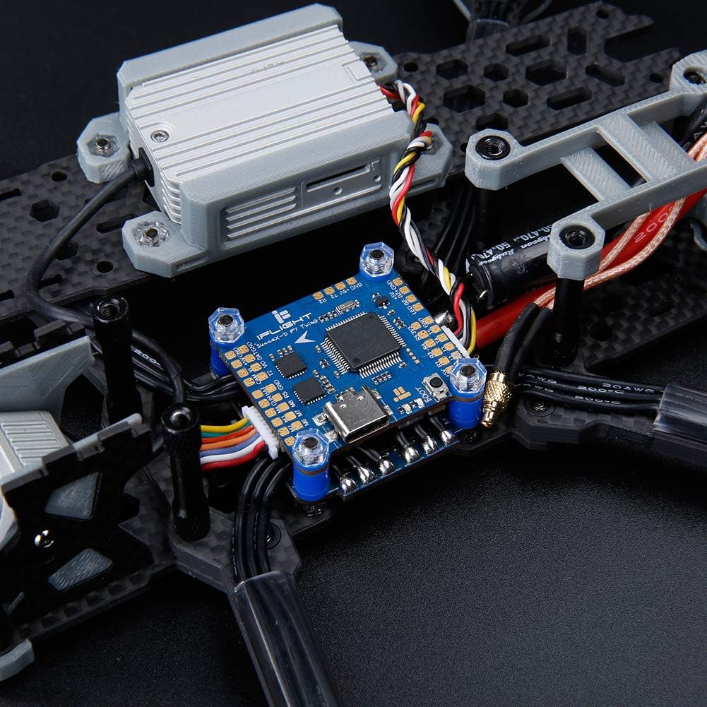iFlight SucceX-D F7 TwinG Flight Controller installed in a drone frame