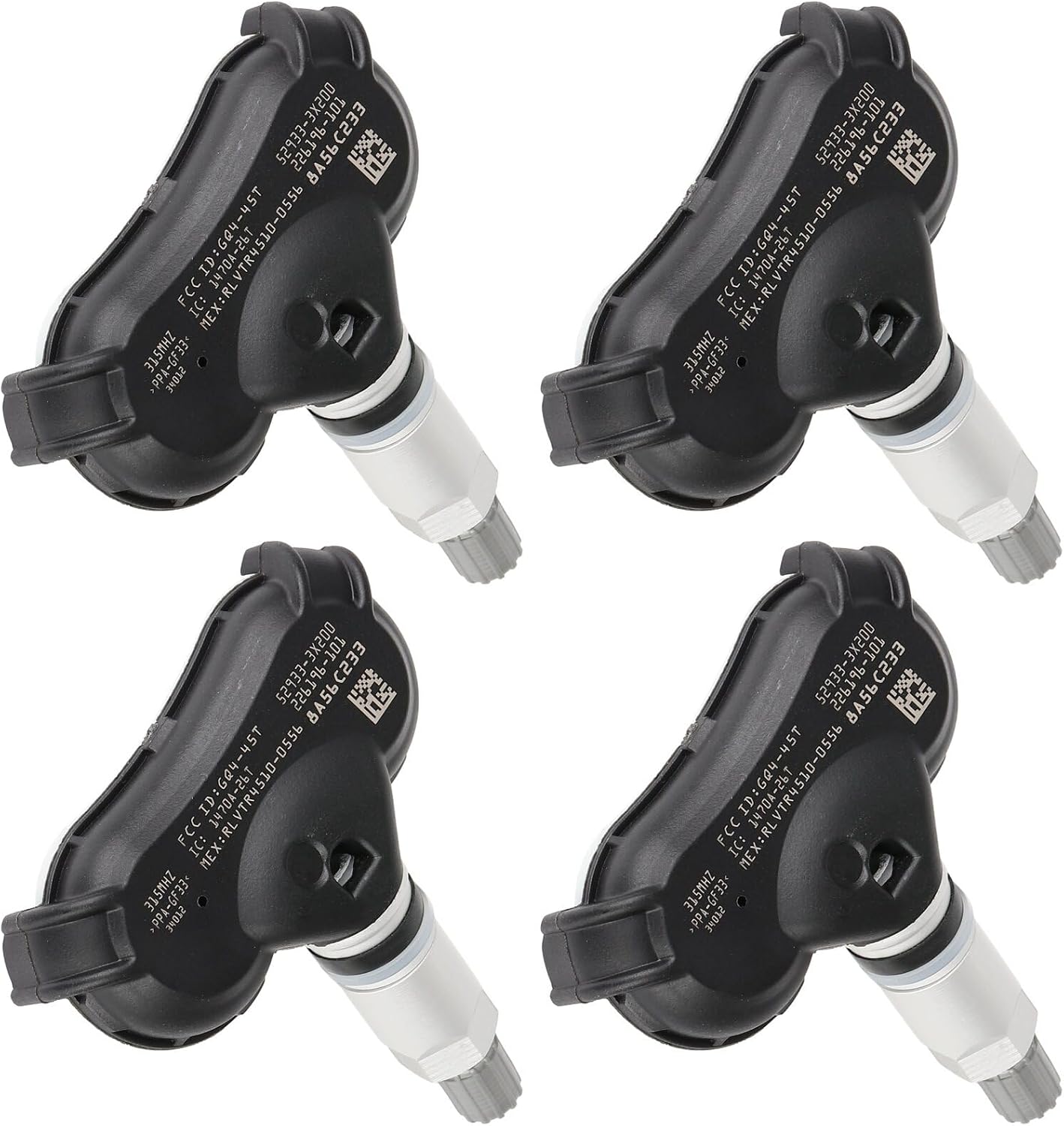 SCITOO 315MHz Tire Pressure Monitoring System Sensor Tire Pressure Sensor Kit 529333X200 2011-2013 For Hyundai Elantra,2013-2014 For Hyundai Elantra Coupe