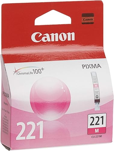 Vista 4 de Canon Paquete triple de cartuchos de tinta compatibles con PGI-220 + cartucho de tinta compatible con Canon CLI-221 magenta