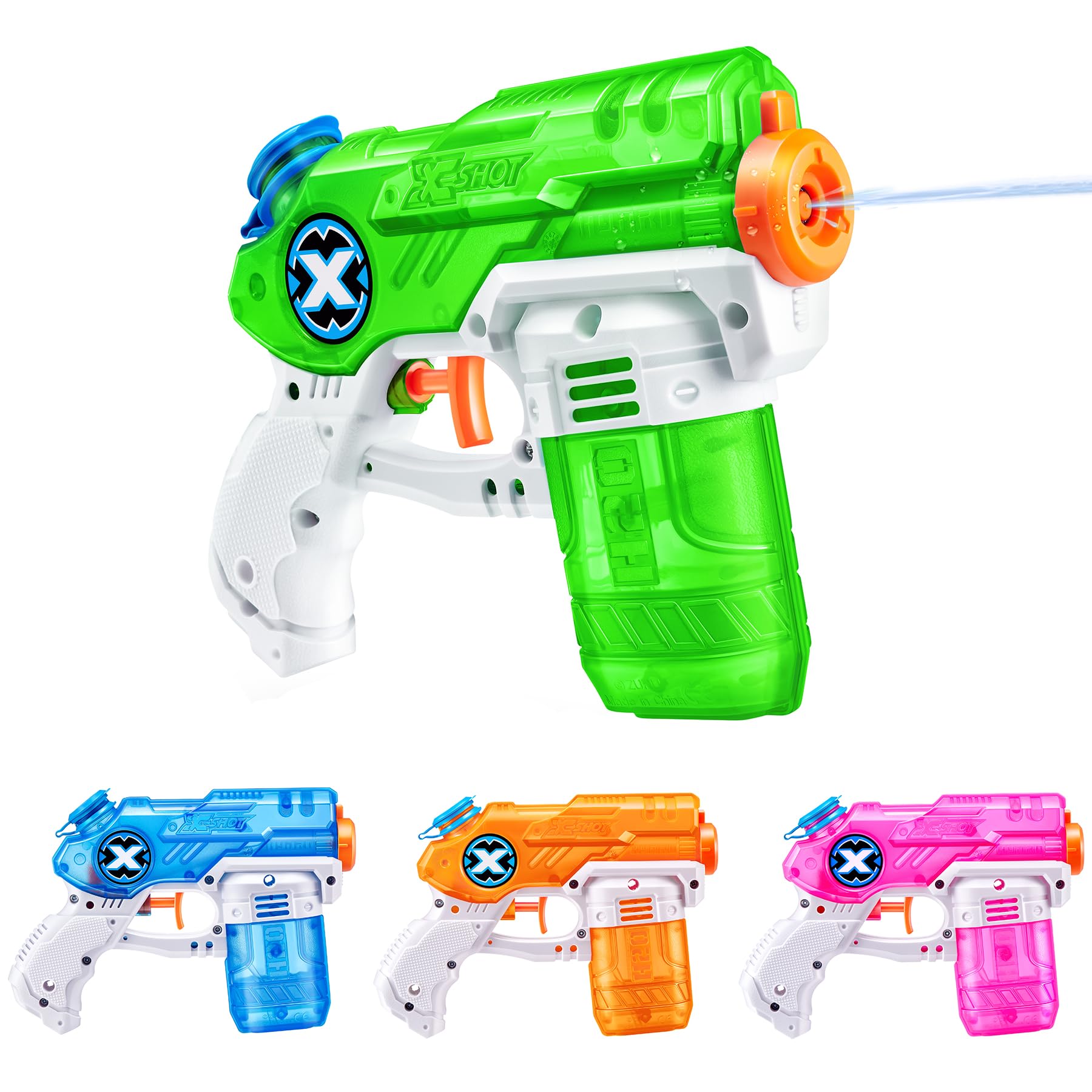 Amazon | ZURU XSHOT 水鉄砲 スモールステルスソーカー | 水鉄砲