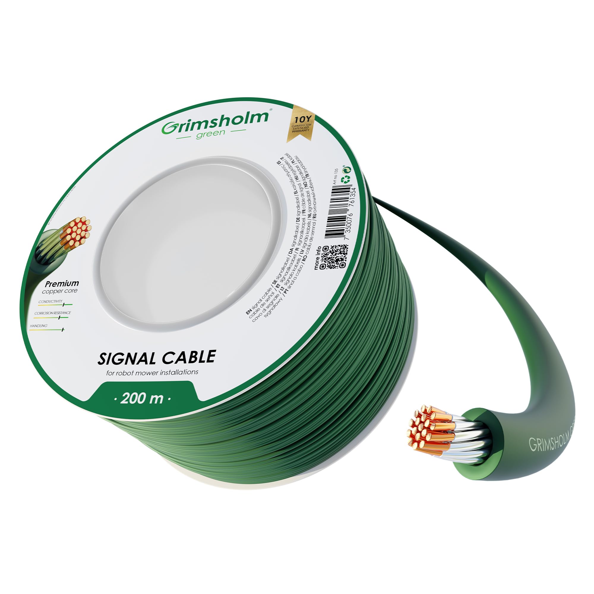 Cable de señal Premium, 200 m
