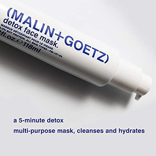 Miniatura 4 de Malin + Goetz Máscara facial desintoxicante, mascarilla oxigenante de 5 minutos, natural, suave, eficaz en todo tipo de piel. Vitaminas E y C,