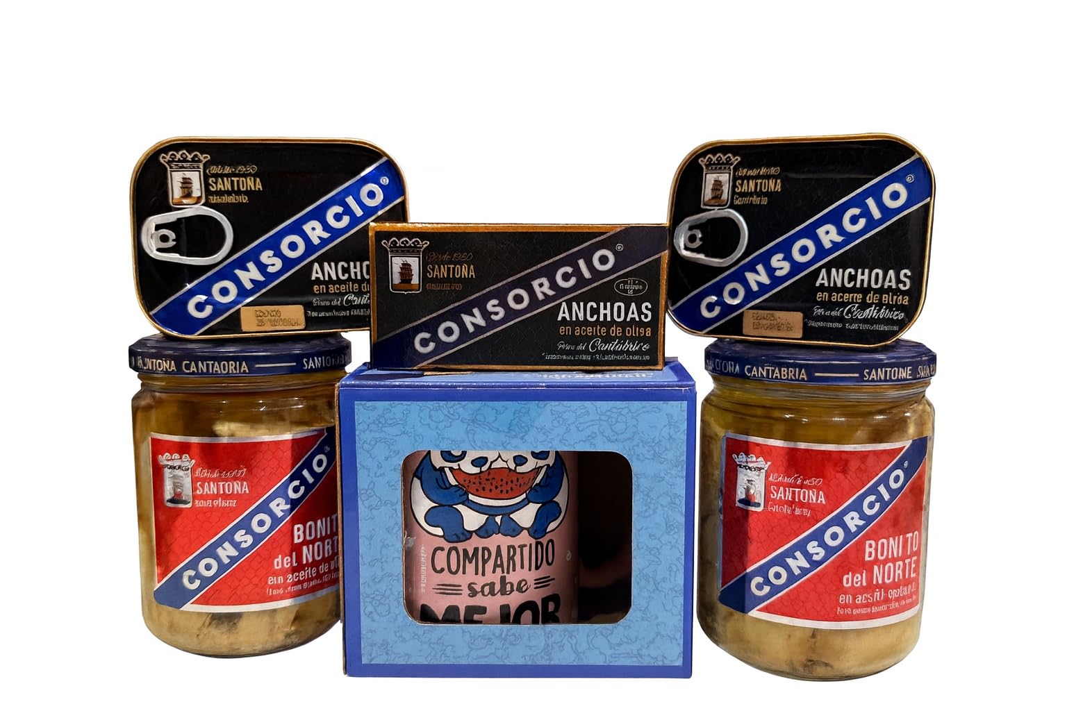 Pack Conservas Gourmet Compartido sabe mejor