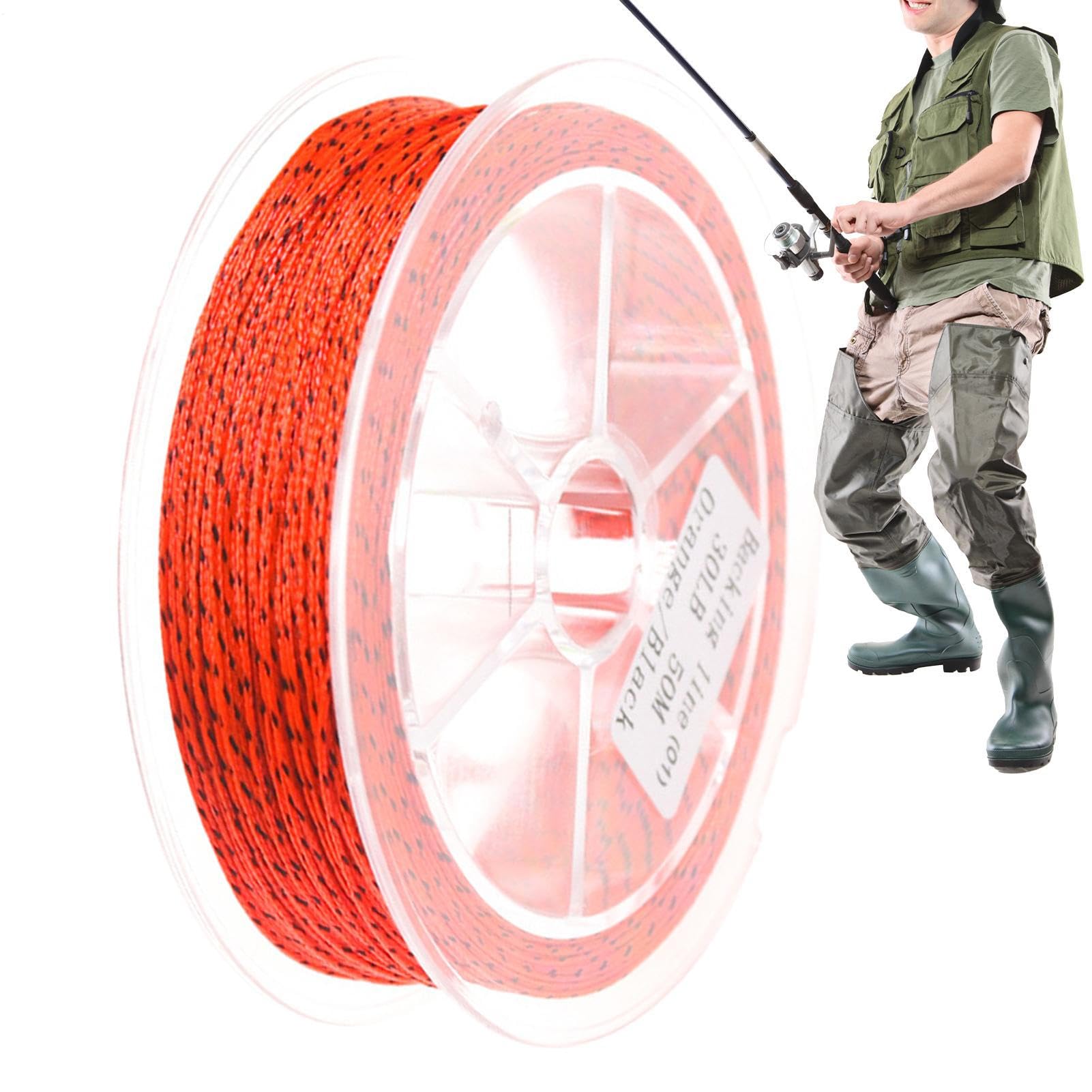 Fly Reel Backing | 20lb/30lb Low Friction Trout Tippet - Fishing Line - for Freshwater Saltwater Outdoor Sports Beginner Camping Hiking Salmon