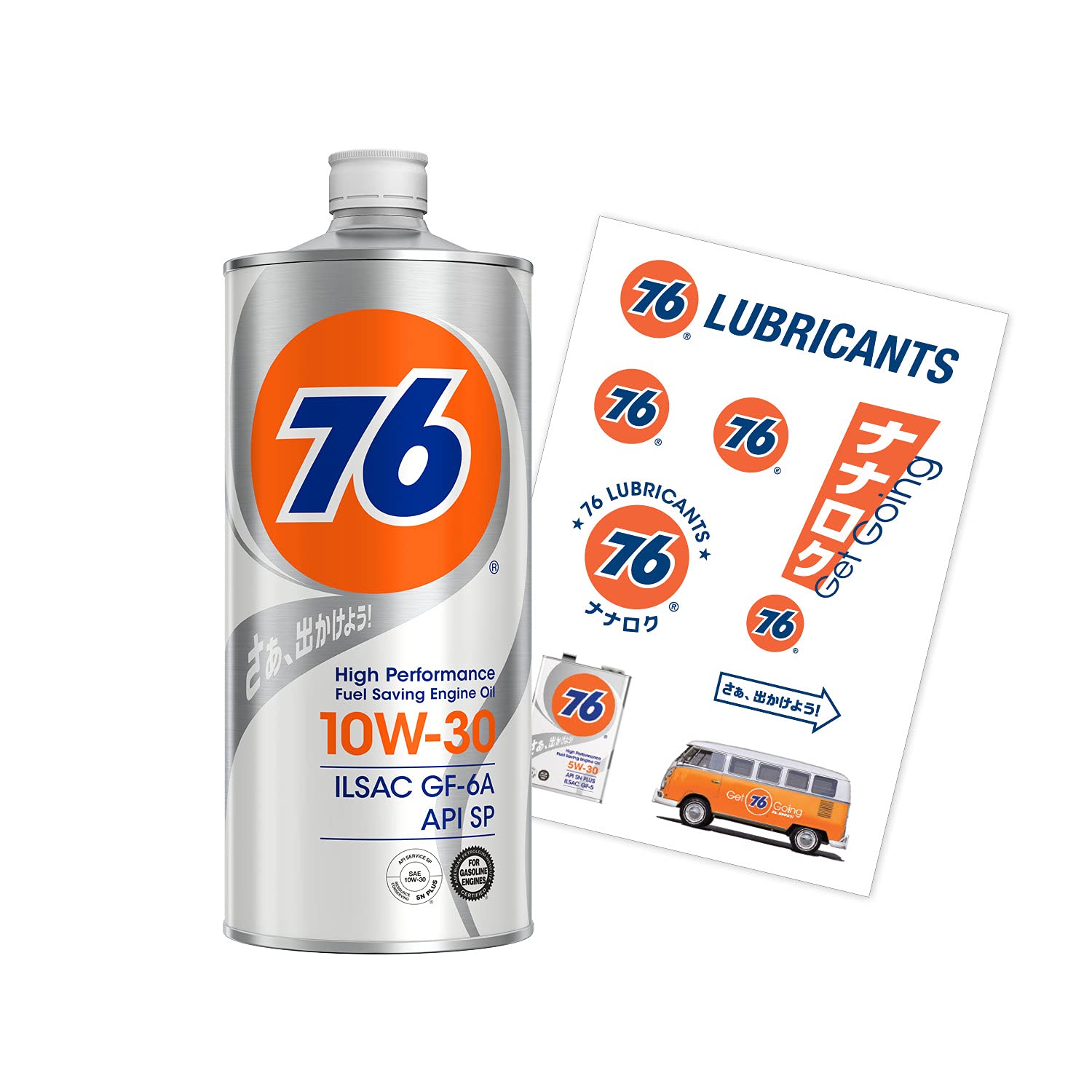 Amazon | 76 LUBRICANTS エンジンオイル 10W-30 1L [期間限定76