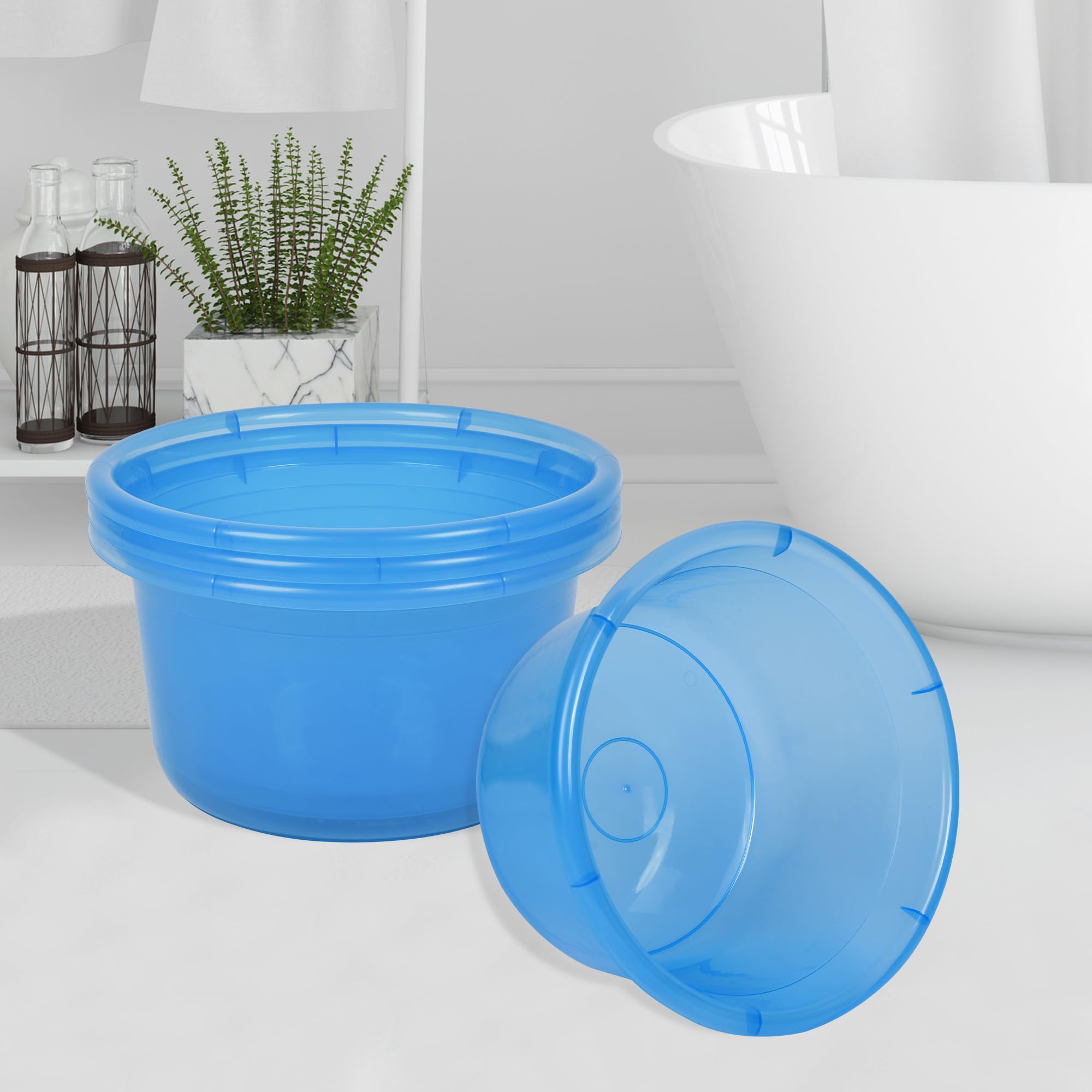 Durable Plastic Bath Tub - 40L, Unbreakable! -21 Durable Plastic Bath Tub - 40L, Unbreakable! -21