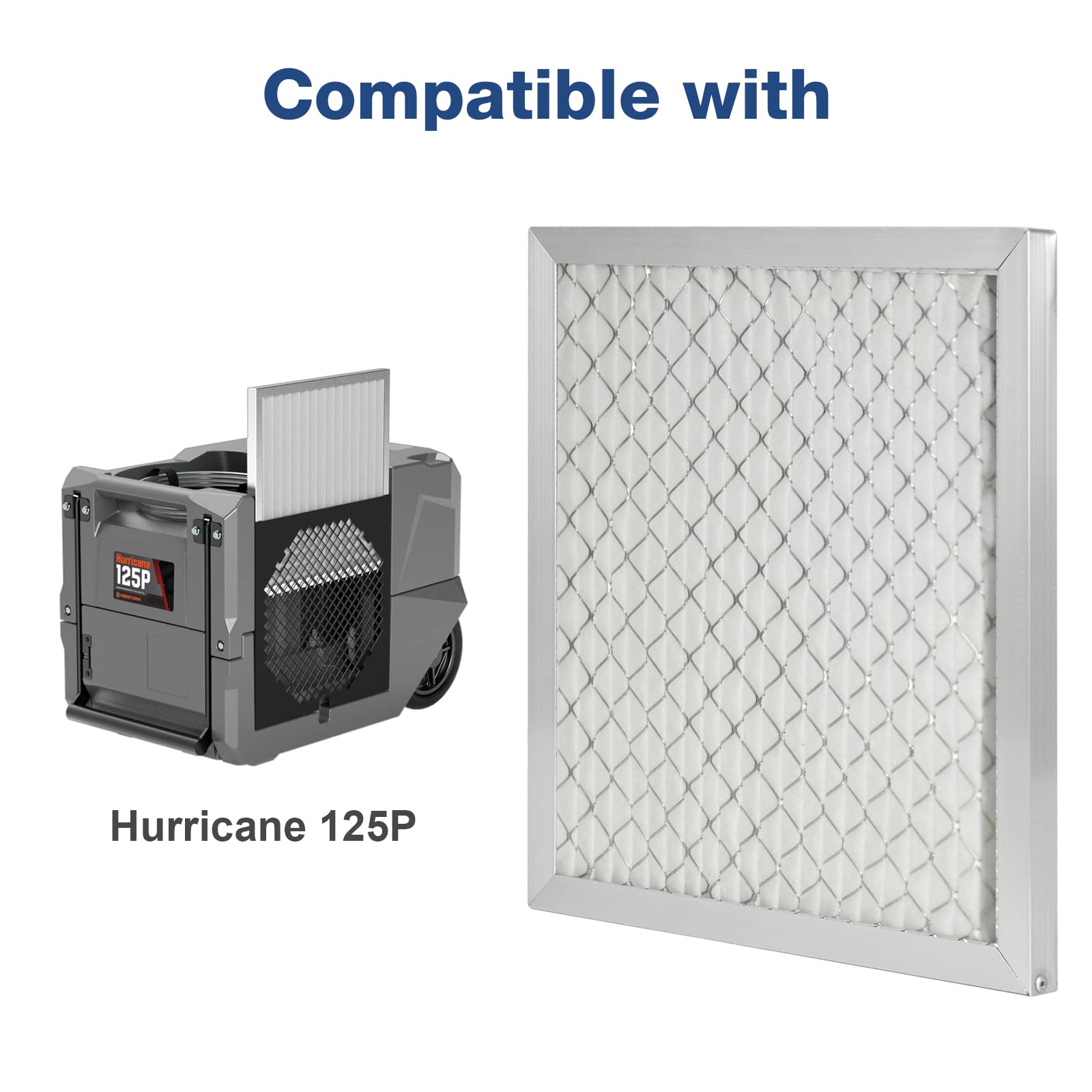 Abestorm 3-Pack MERV-8 Filter for Hurricane 125P