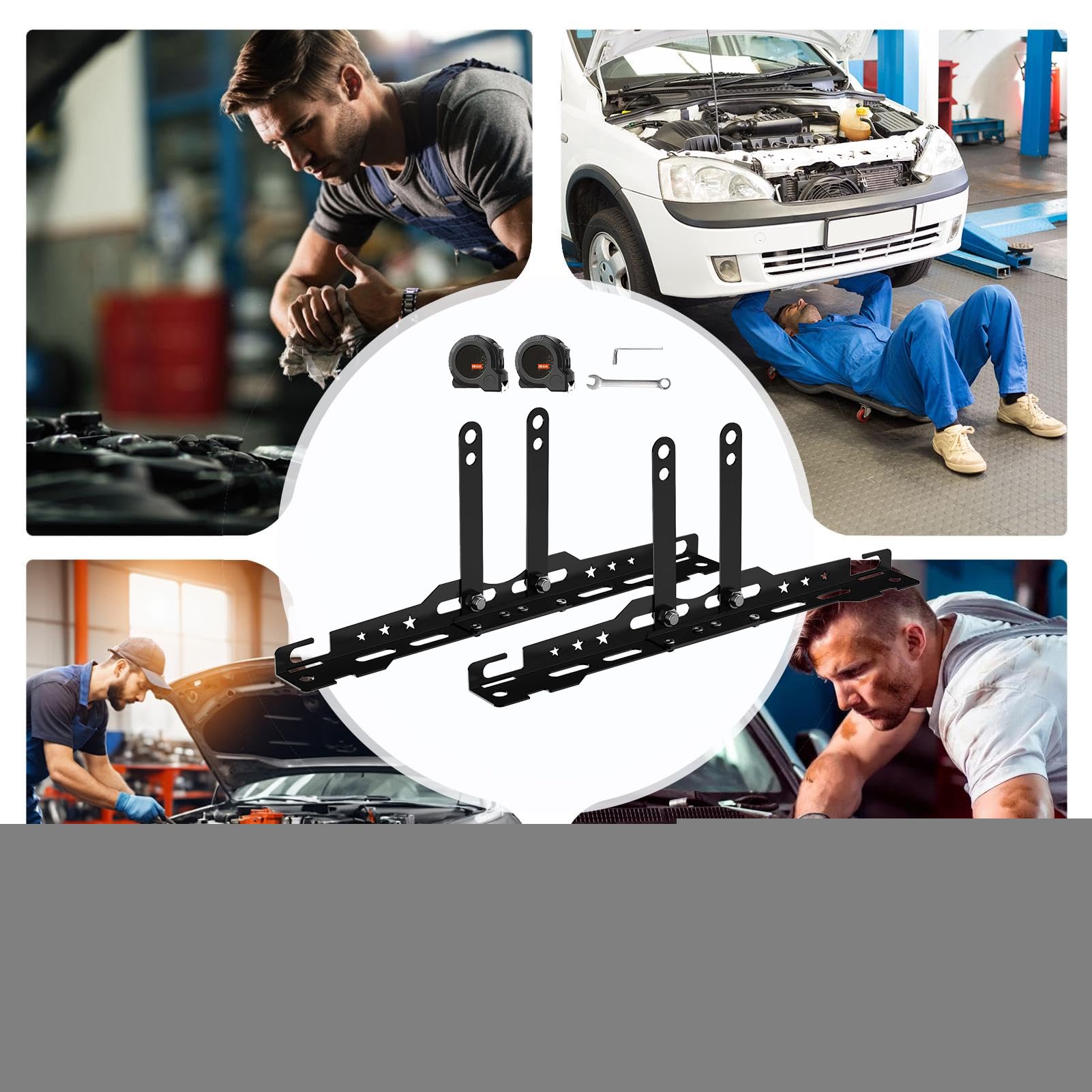 Outil de Géométrie pour Roues Kit De s De Réparation pour Alignement des