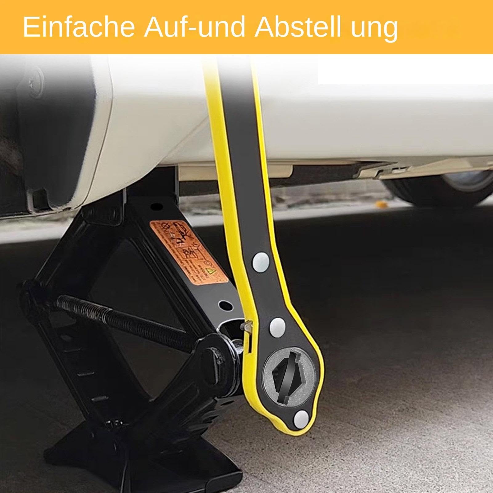 Clé à cliquet Universelle pivotante à 360° pour Voiture - pour économie Clé à cliquet Universelle pivotante à 360° pour Voiture - pour économie