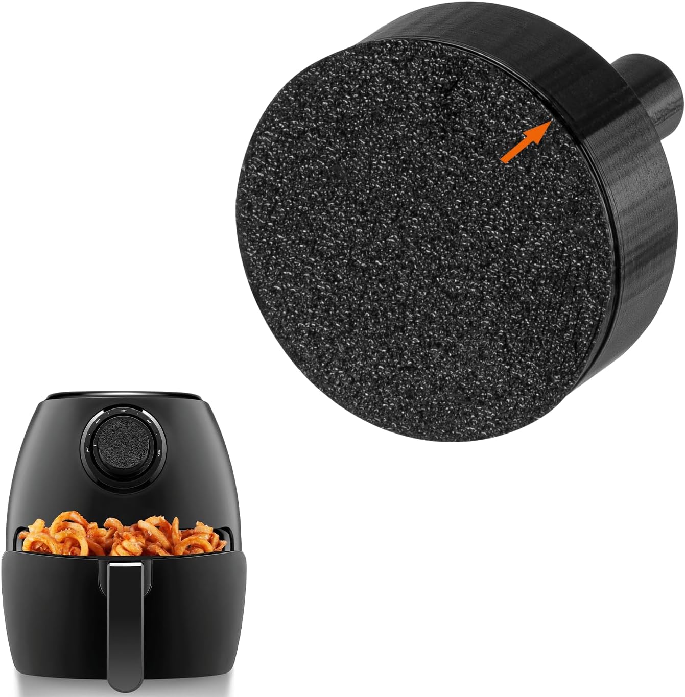Perilla de reemplazo compatible para freidora Chefman miniatura 1