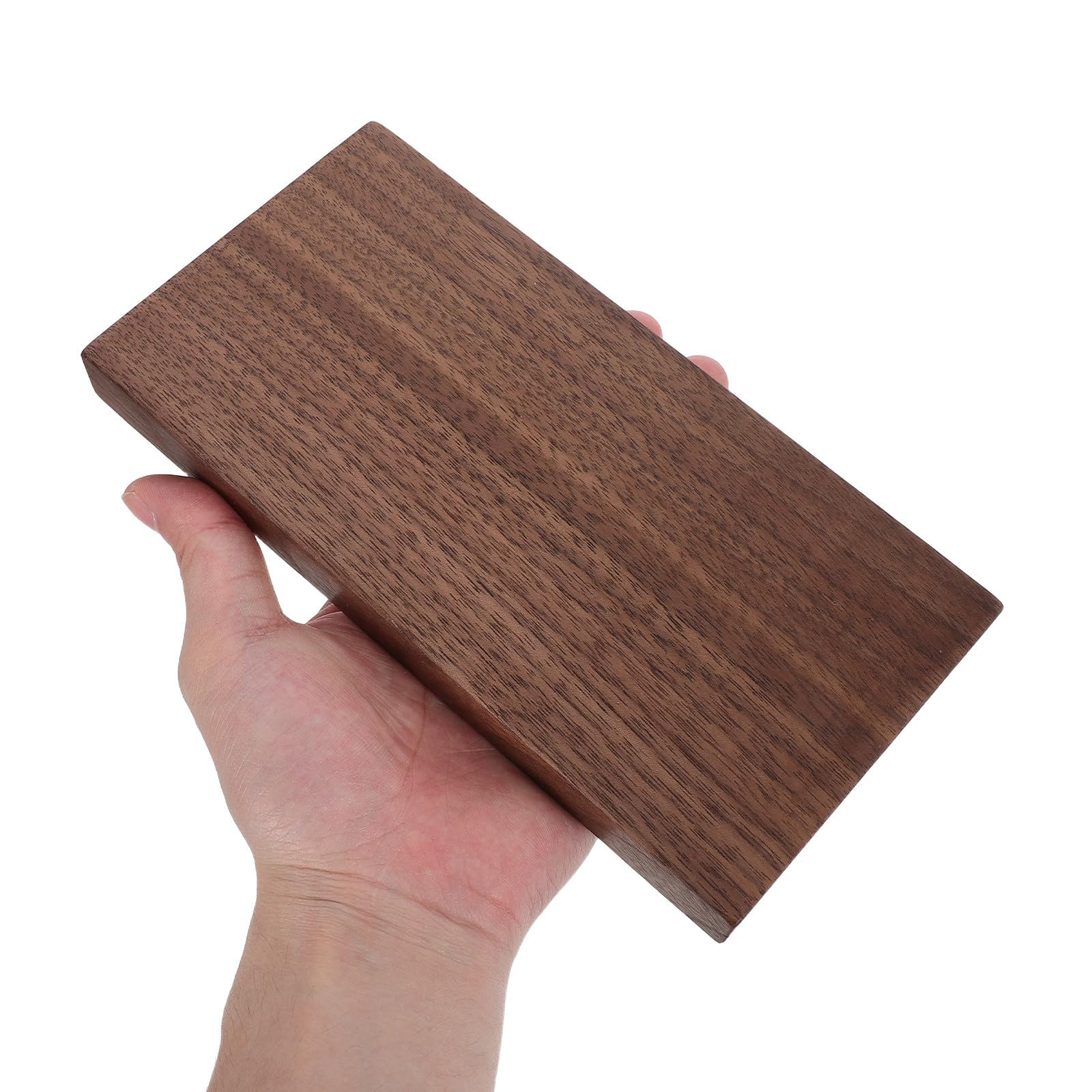 Healeved Schwarznuss Holzplatte Braun Unbehandelt Vielseitig für Modellbau und Selbstgemacht Projekte Elegante Klassische Holzleiste für Heimwerker und Bauprojekte