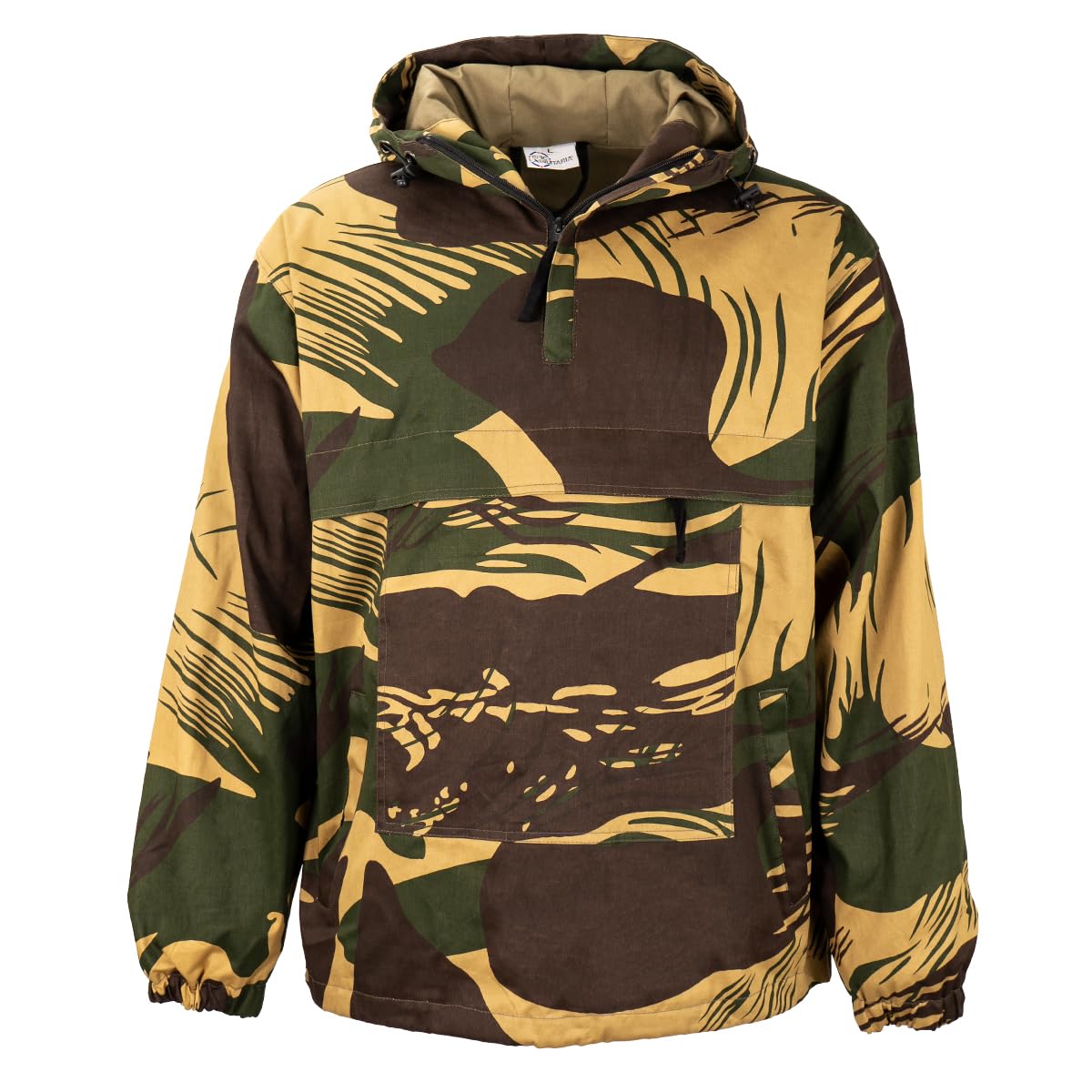 Epic Militaria Men's Rhodesian Camo Military Style Cotton Lined Summer Anorak - (Uk, Alpha, L, Regular, Regular, )