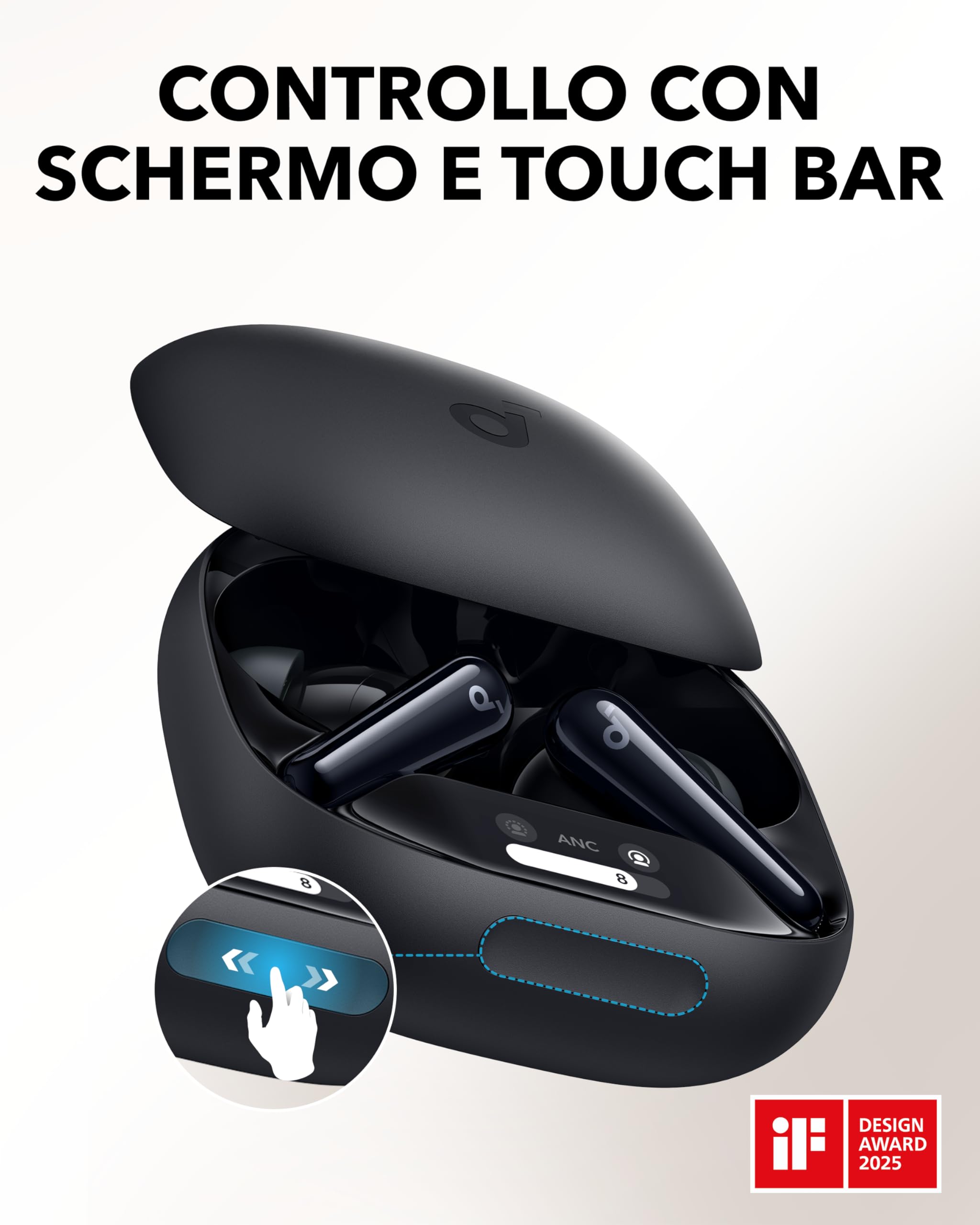 Ercole Audio Liberty 4 Pro Cuffie Wireless AI - Dettaglio