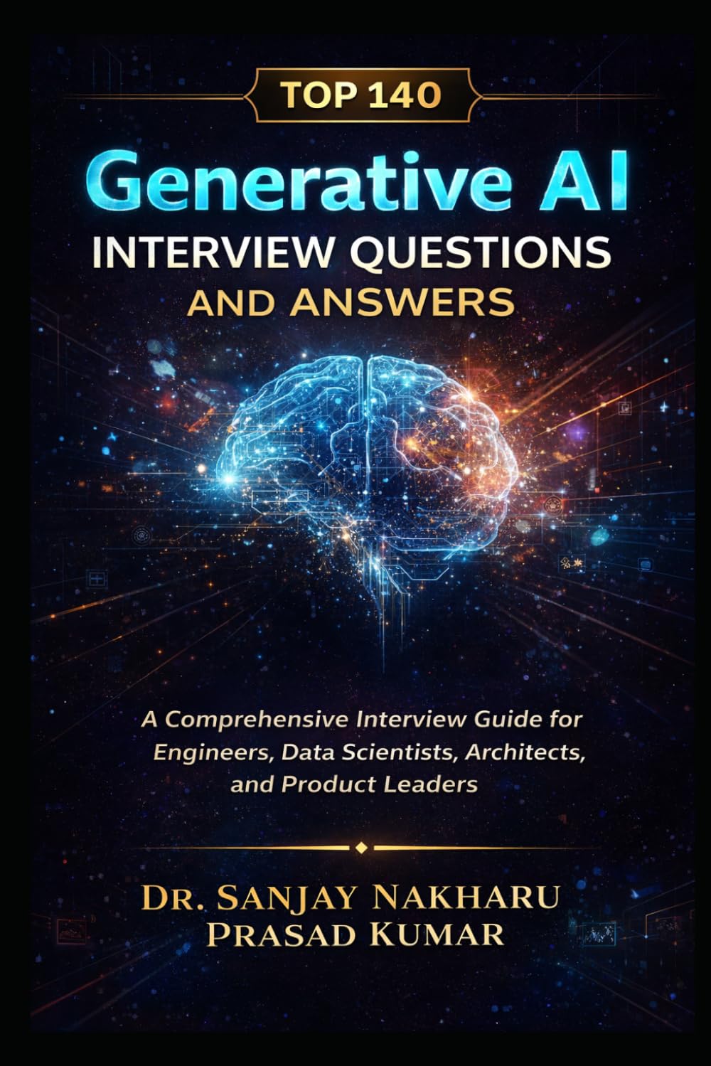 Top 140 Generative AI Interview Questions and Answers: A Comprehensive Interview Guide for Engineers, Data Scientists, Architects, and Product Leaders