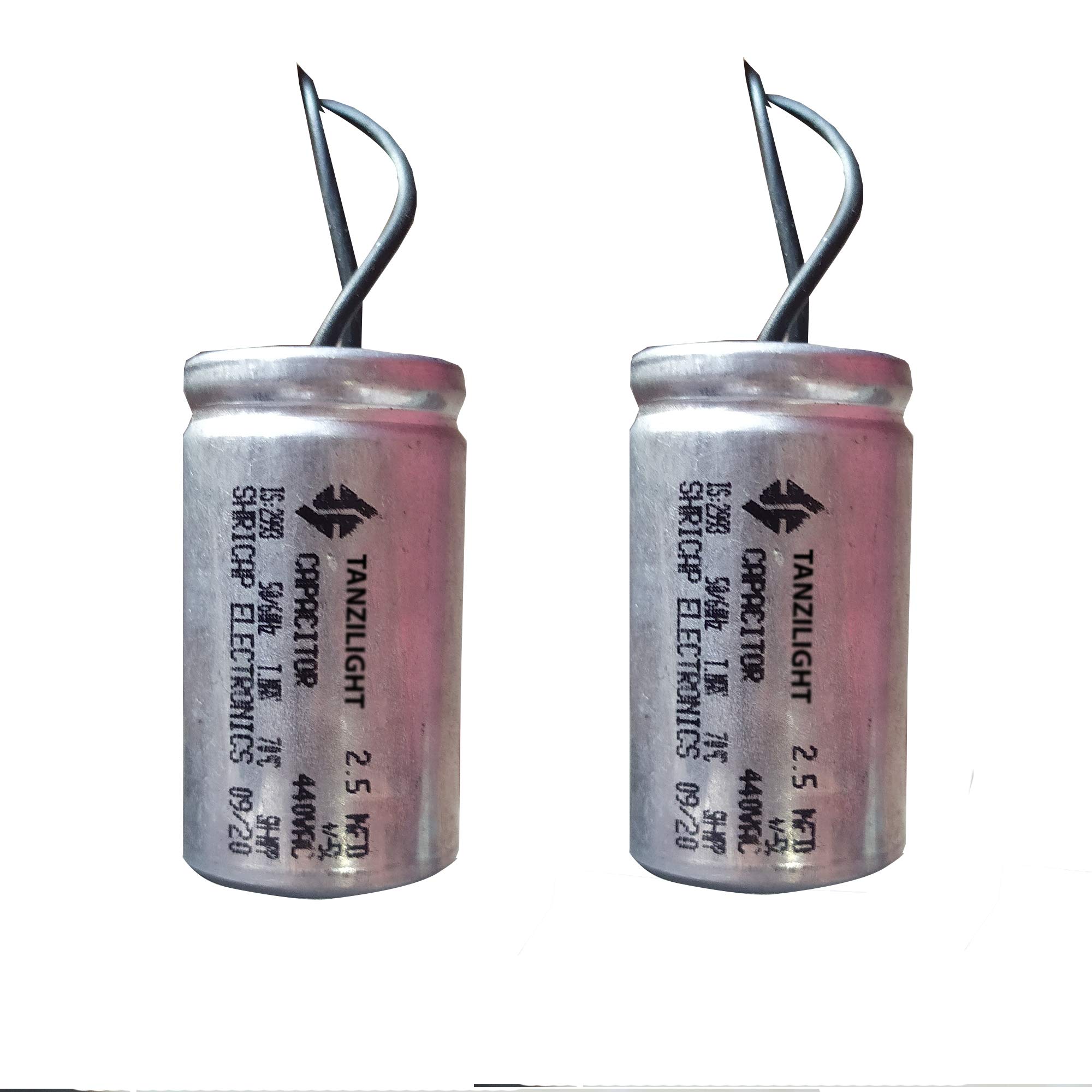 TANZILIGHT2.5 MFD Oil Capacitor 440VAS for Fan (Pack of 2)