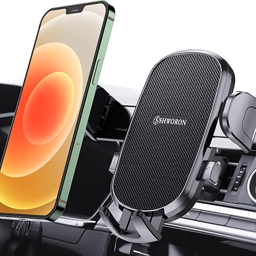 Soporte de teléfono para automóvil protección de grado militar Soporte universal para teléfono celular para automóvil manos libres compatible con