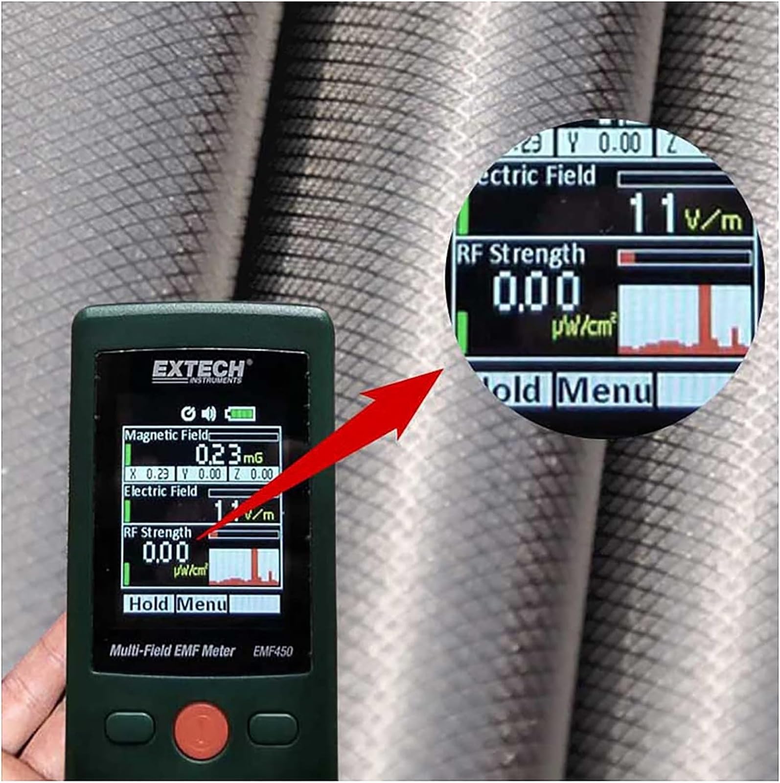 Faraday stof EMF bescherming puur zilveren vezelstof EMI RF RFID-afschermingsstof voor doe-het-zelf ambachten mobiele telefoon signaalblokkering anti-straling Bluetooth GPS WiFi breedte 150 cm (kleur