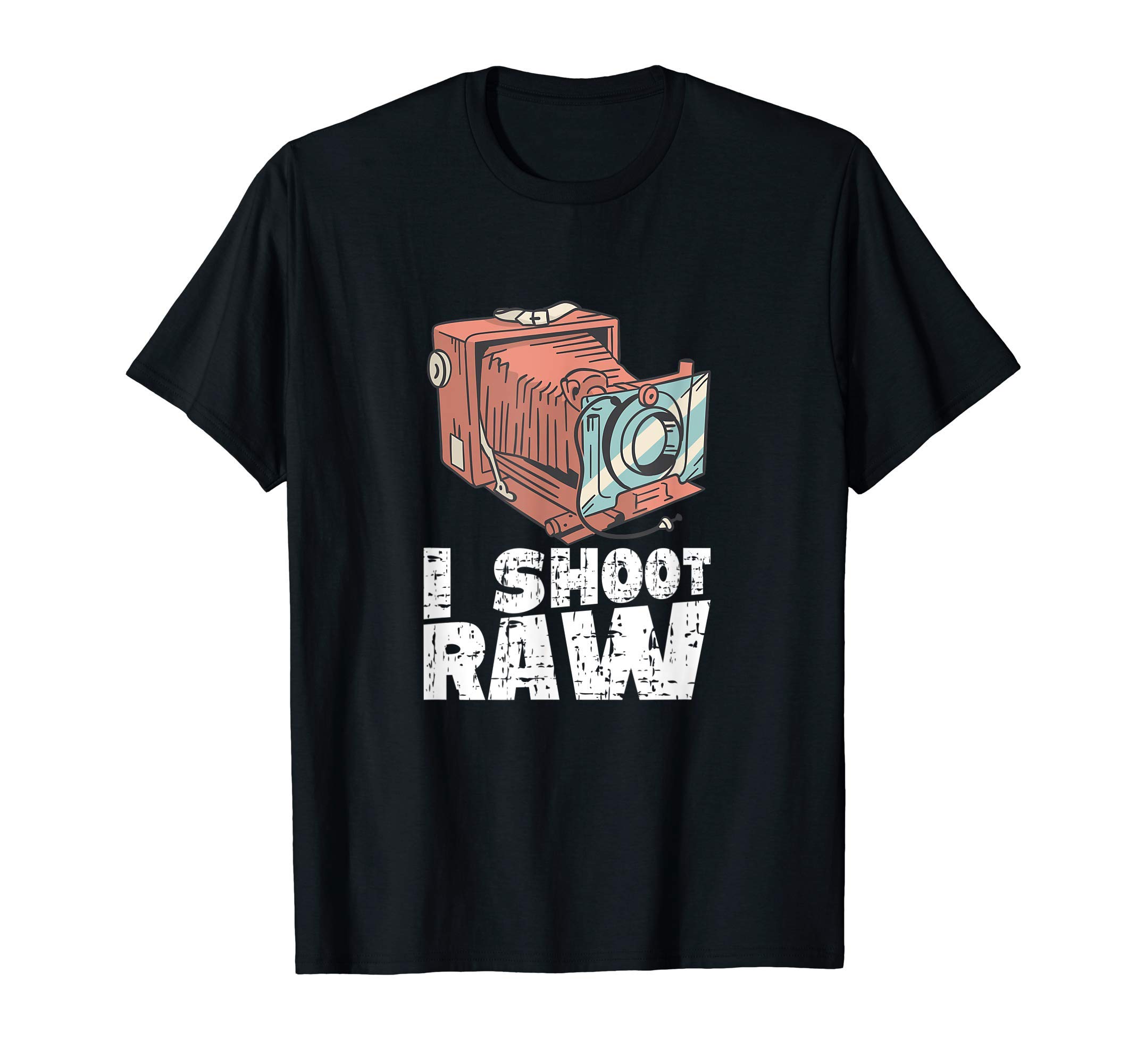 I Shoot RawNostalgic Camera Old T-Shirt