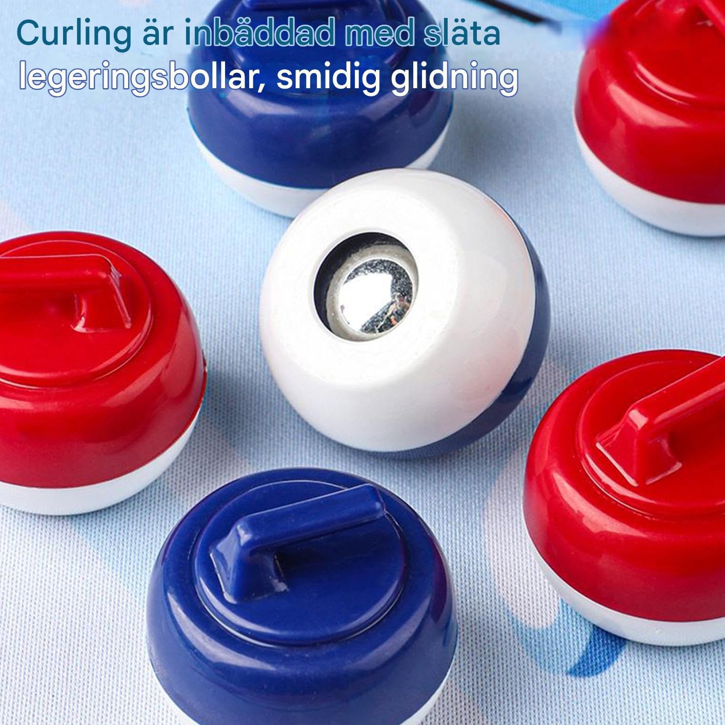 Juego De Curling De Mesa Entretenimiento Familiar Educativo y Plegable