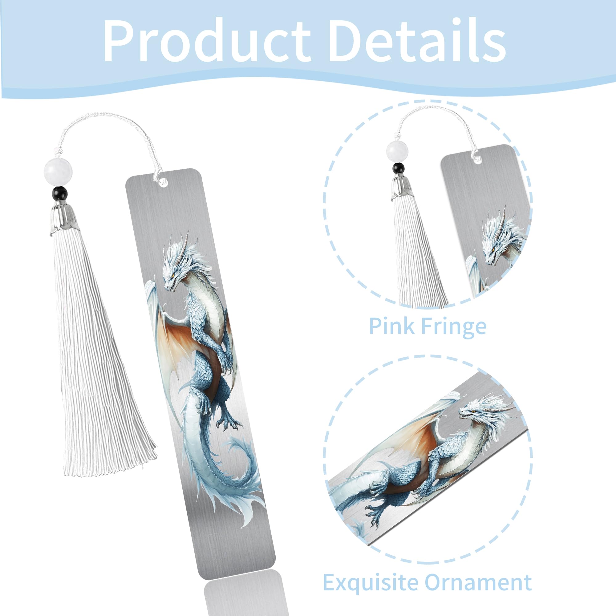 Anti Social Book Club Bookmark: Vintage Aesthetic Metal Bookmarks with Tassel, Funny Book Mark Page Markers for Book Lovers, Gifts for Women Girls Teens Readers Bookish School Office Supplies