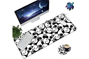 🐼Panda Mouse Pad: The Ultimate Workstation Companion!🐼