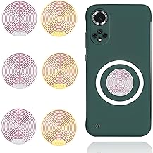 Mumjooyi Strahlenschutz Handy Aufkleber 6 Stück EMF Schutz Abschirmung Strahlung EMF Blocker Aufkleber für Telefon Laptop Tablet-Computer und Alle Elektronischen Geräte