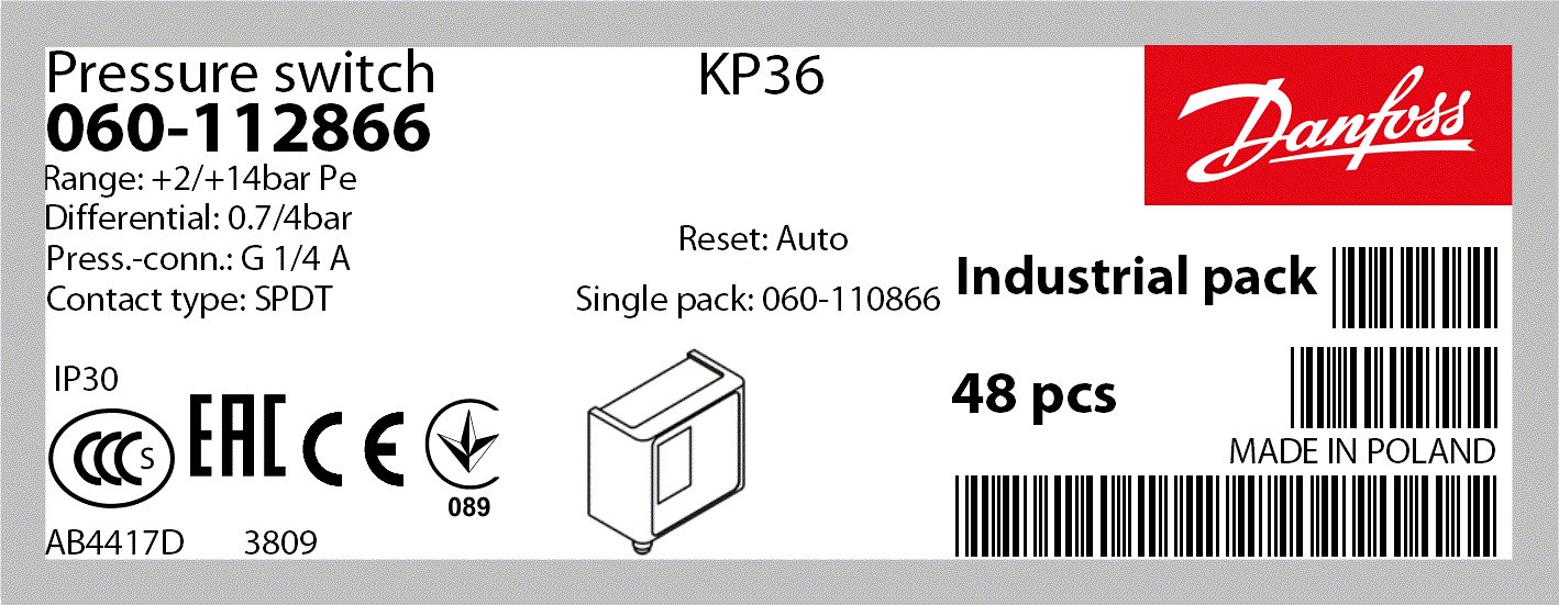 PRESOSTATO KP36 060-112866