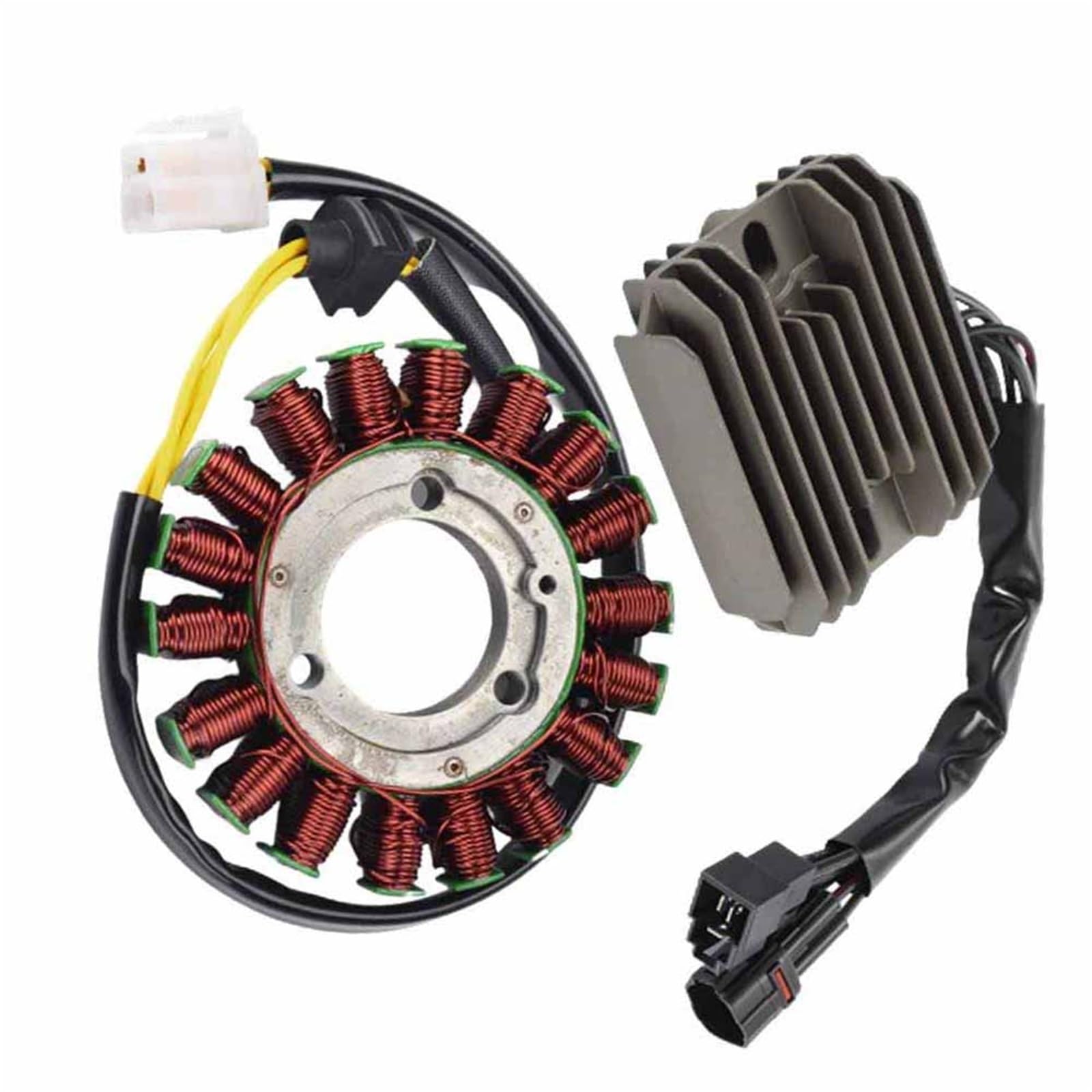 Per S&uzuki GSXR600 GSXR750 Regolatore Raddrizzatore Moto + Bobina Statore Generatore GSX-R GSXR 600 750 GSX R 2006 2007