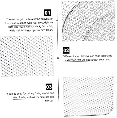 Miniatura 3 de MAGICLULU Horno eléctrico de malla a la parrilla Horno eléctrico Freidora Horno Asador Parrilla Eléctrica Rejilla de Conservas Horno Rejilla Rack