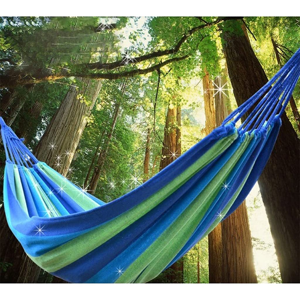 Hamaca portátil, Hamaca portátil, Cama oscilante, Hamaca Doble for Acampar, Cuerdas Ligeras
