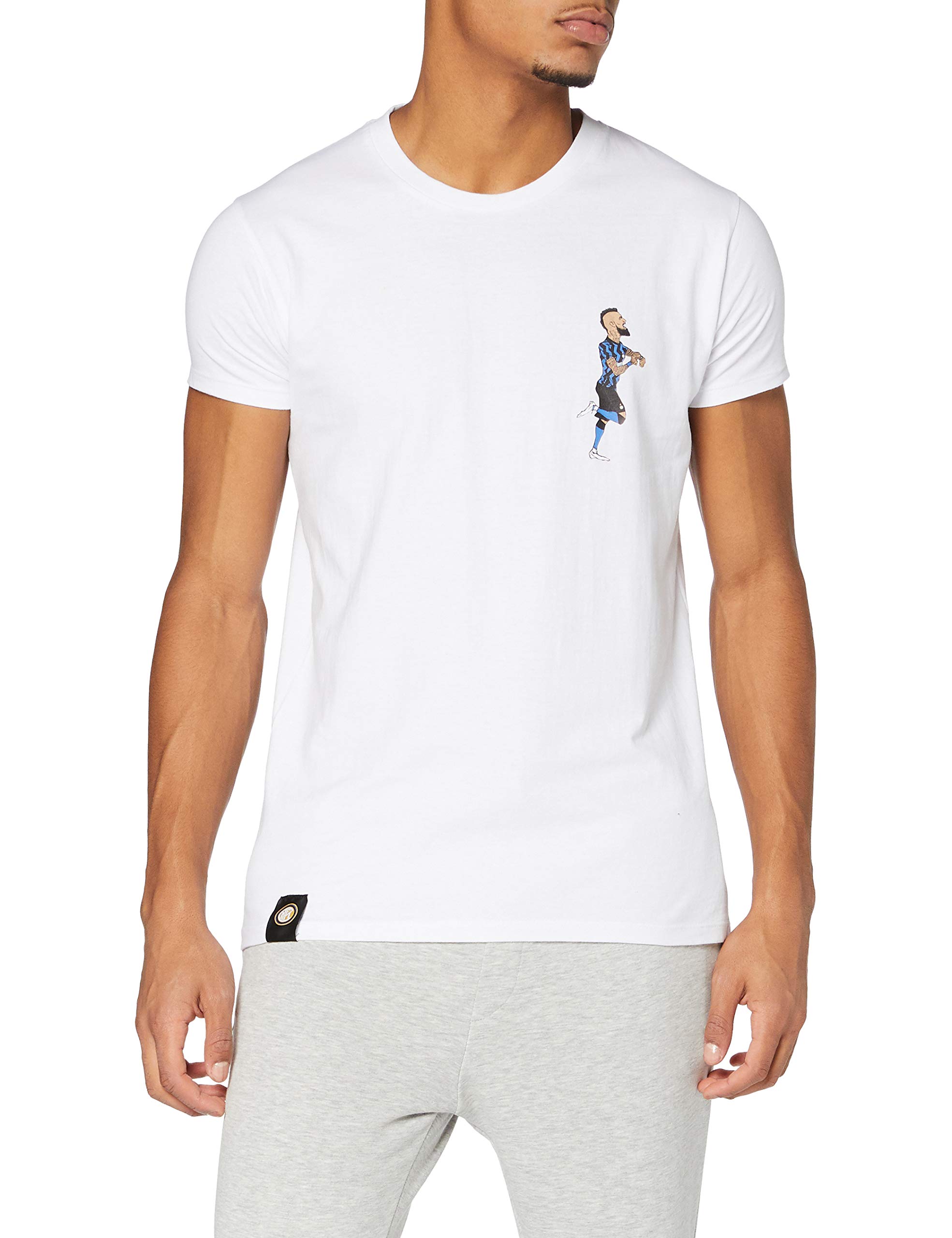 Inter T-Shirt Characters Vidal T-Shirt Unisex - Adult White