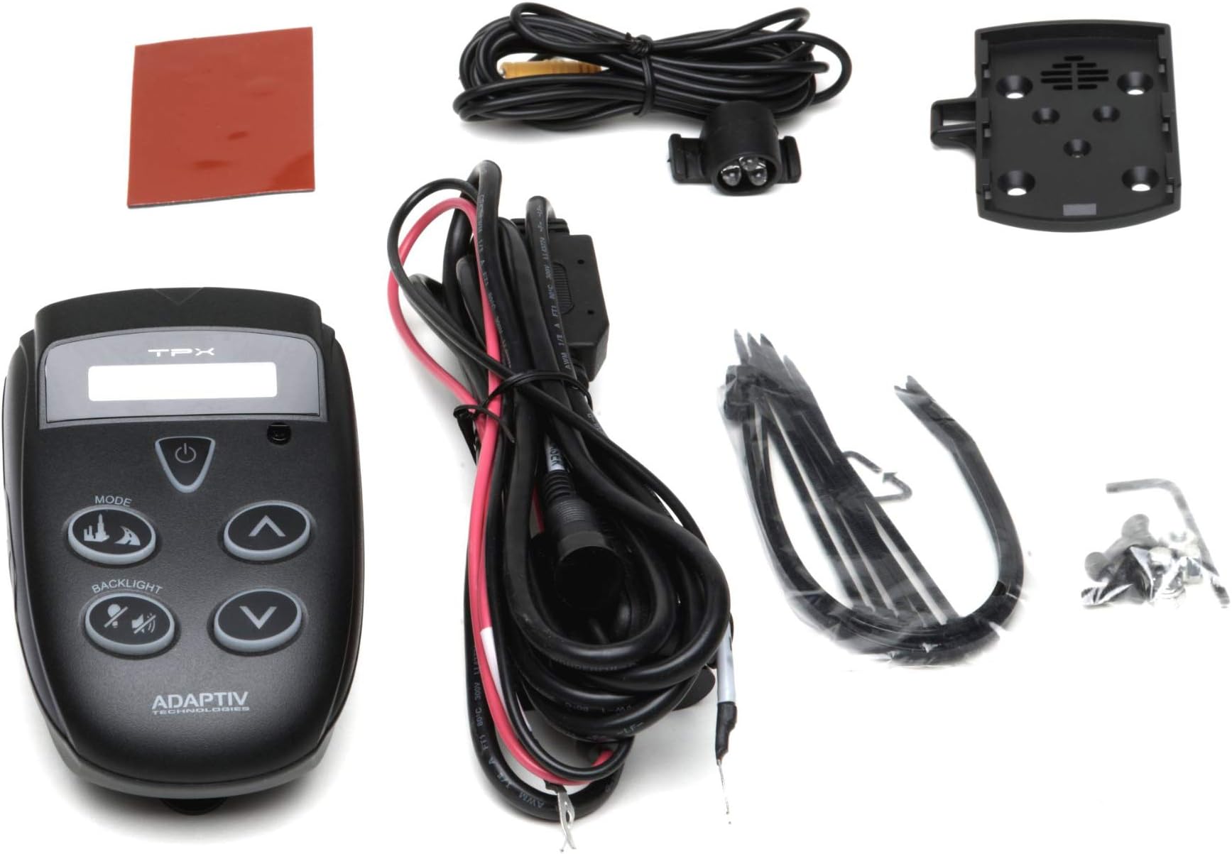 TPX A-01-01 Motorcycle Radar and Laser Detection System Version 2.0,1 Pack , Black