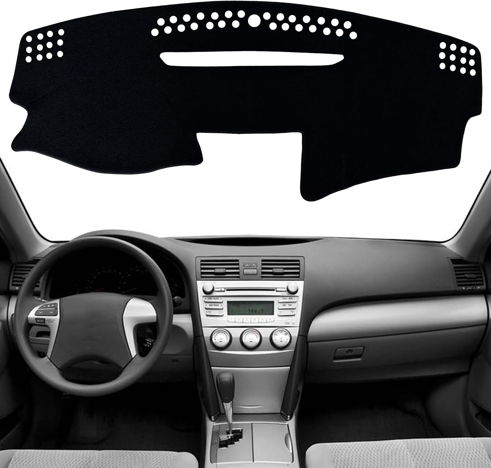 Amazon.com: KEEGTBOX Dash Mat Cover Interior Dashboard Protector pad ...