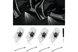 4Pcs Car Door Lights Compatible with LS/ES/IS/LX/RX/GS/GX/RC/UX - No Fade HD LED...