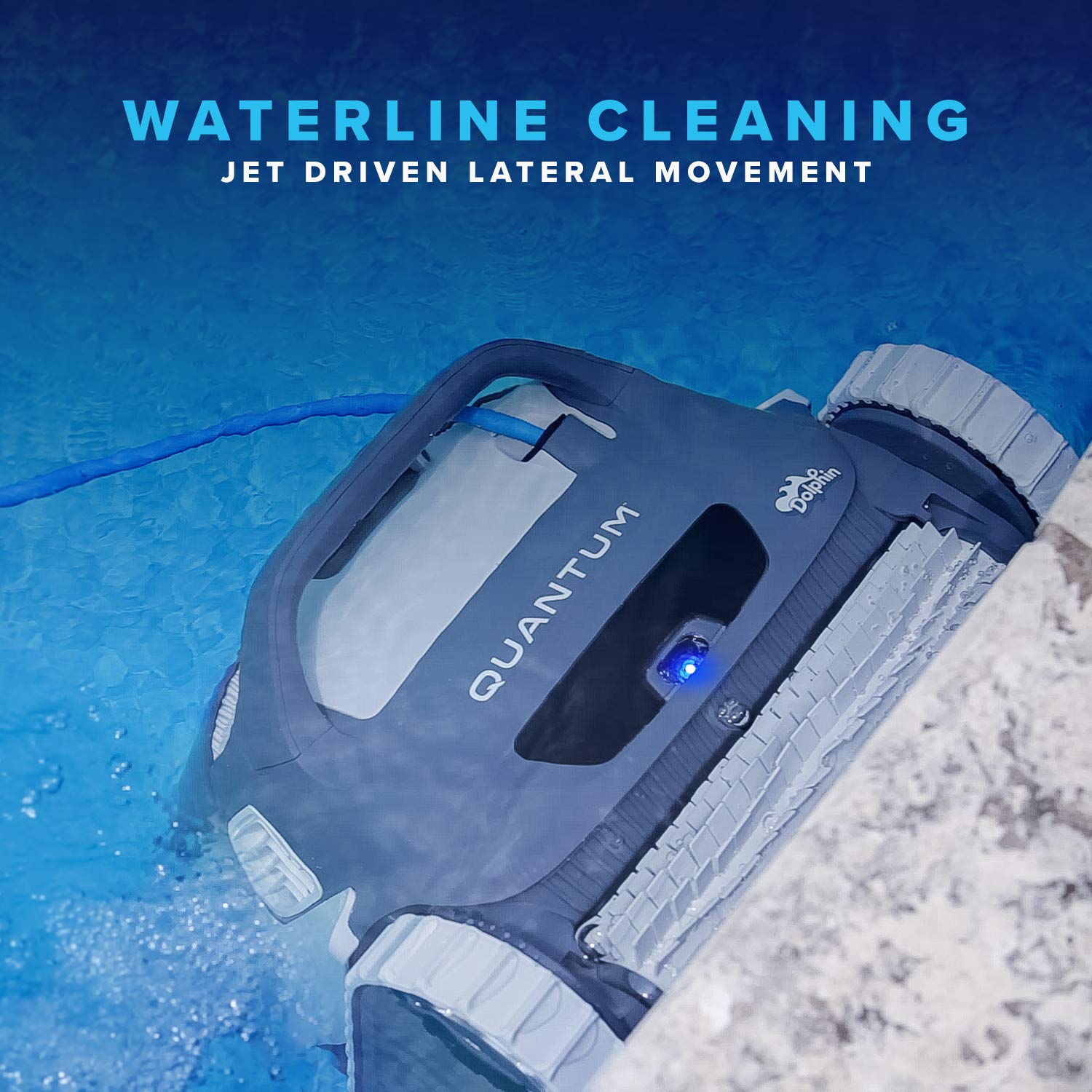 DOLPHIN Quantum Automatic Robotic Pool Cleaner with ExtraLarge Filter