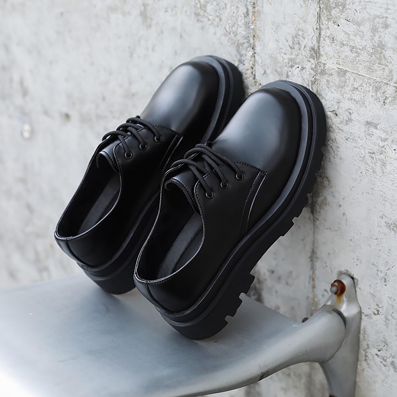 Scarpe da Uomo Oxford Classiche Formali da Lavoro Scarpe Derby in Pelle da Matrimonio Casual