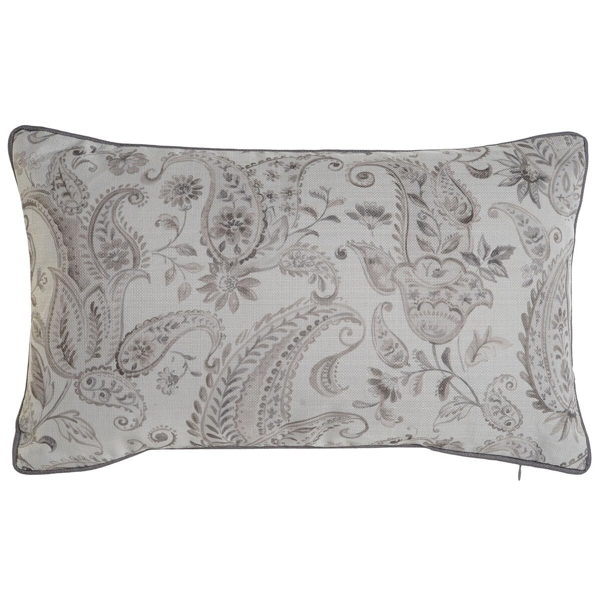 Coussin imprimé 50 x 10 x 30 cm rectangulaire déhoussable pour décoration