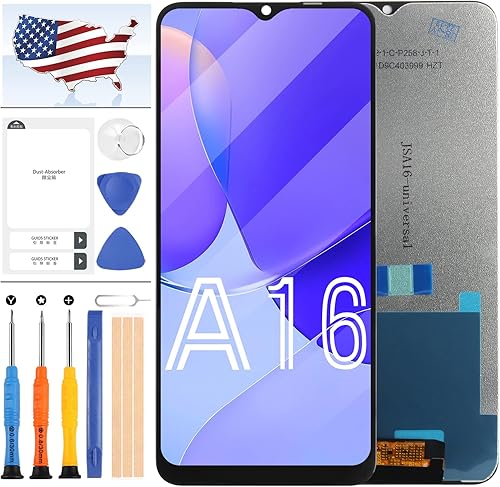 Miniatura 1 de Para Oppo A16 Reemplazo de pantalla para Oppo A16S Pantalla LCD CPH2269 CPH2271 Pantalla táctil Digitalizador Montaje completo Kit de piezas de