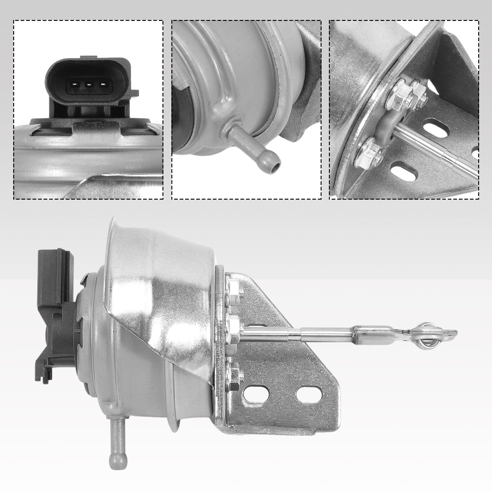 04L253016H Vakuumsockel-Turbolader Kompatibel Pour Vw Audi Seat Mit 1,6 TDI-Motor 04L198716A Turbolader-Antrieb Turbolader-Aktuator 809278-0001