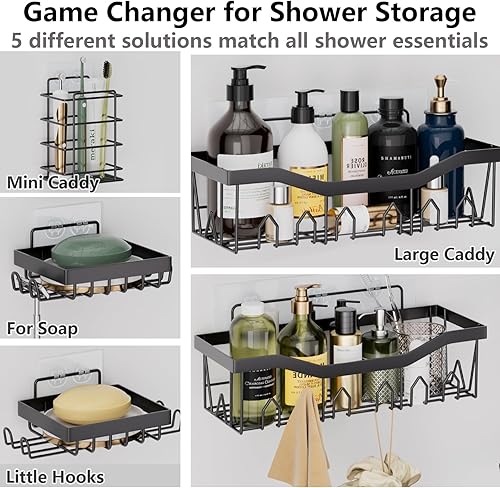 Miniatura 3 de Juego de accesorios de baño de 30 piezas, hermoso juego de accesorios de baño, juego de accesorios de baño, juego de cortina de ducha rosa con 5