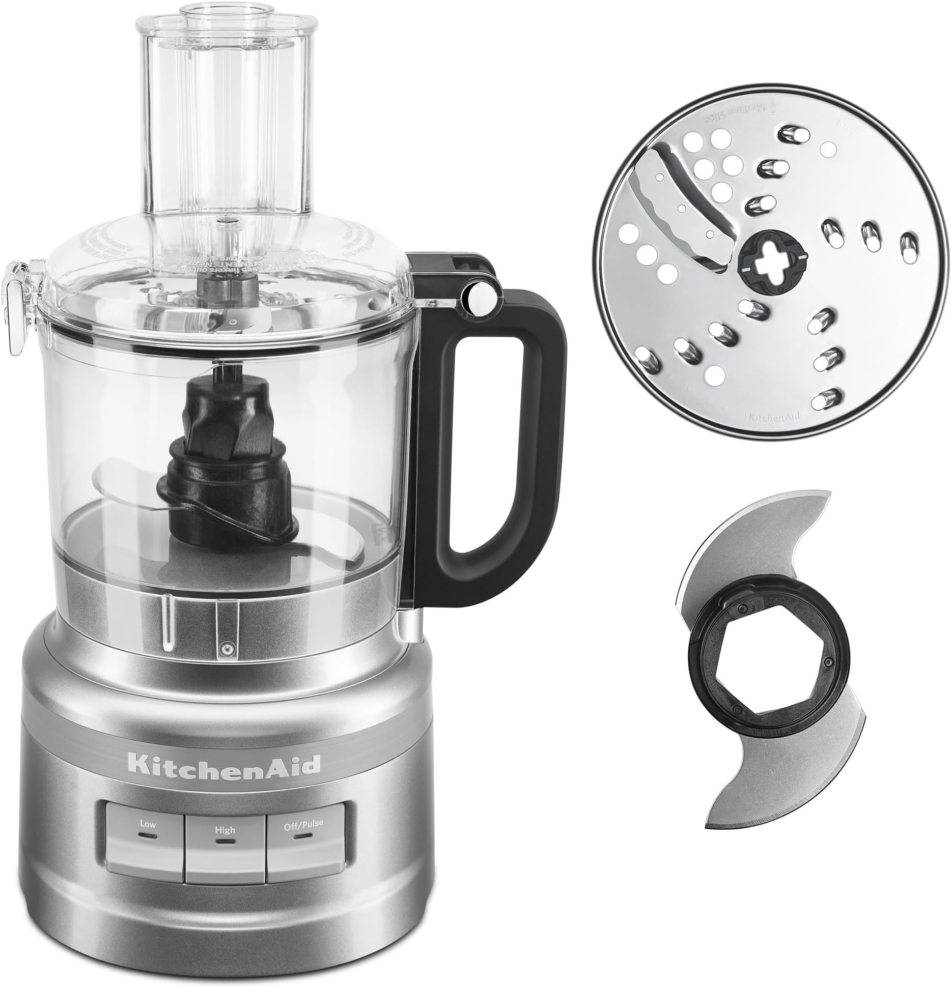 KFP0718CU Food Processor, 7 Cup, Contour Silver